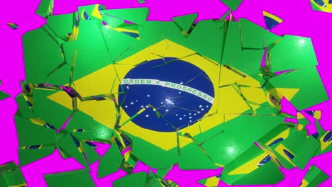 Brazilian-flag-collapse-brazil-4k